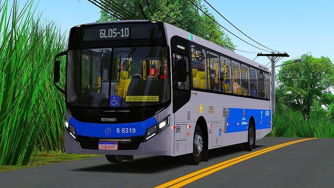 JOGANDO PROTON BUS SIMULATOR URBANO LINHA DE IDA 101C-10 PARQUE CONTIN