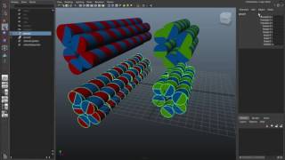 Rendering cadnano models in Maya (Part 1/4)