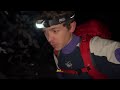 Freezing Solo Ice Climbing in The Dark