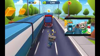 Talking tom gold run hyper Том but cyber city music