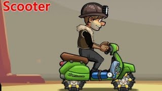 Hill Climb Racing 2 - Vehicle - #Schooter | Max Upgrade Schooter Full Speed AND Power screenshot 1