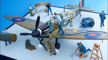 Build The Mk1a Spitfire 001 002 Propeller, Motor, Gears and Spinner