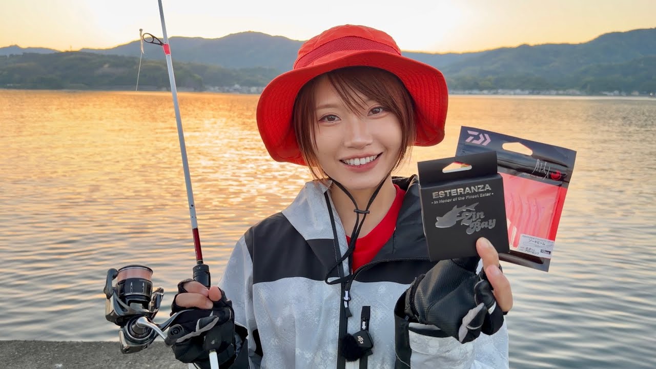 【アジング】夕暮れの堤防で大きなアジとメバルが釣れちゃった♩