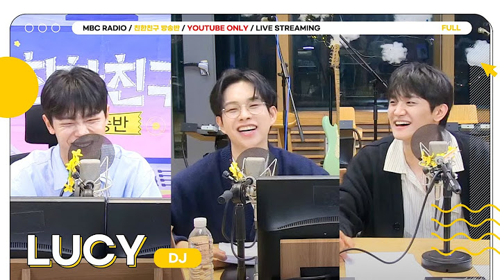 [FULL] 친친방에 ✨LUCY✨가 떴다🎸 축제 즐길 왈왈이들 모여라❗️| 친한친구 방송반 | MBC 250411 방송