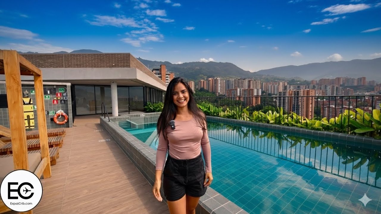 Envigado Modern Vista Two Bed Two Bath Apartment With Amazing Amenities!