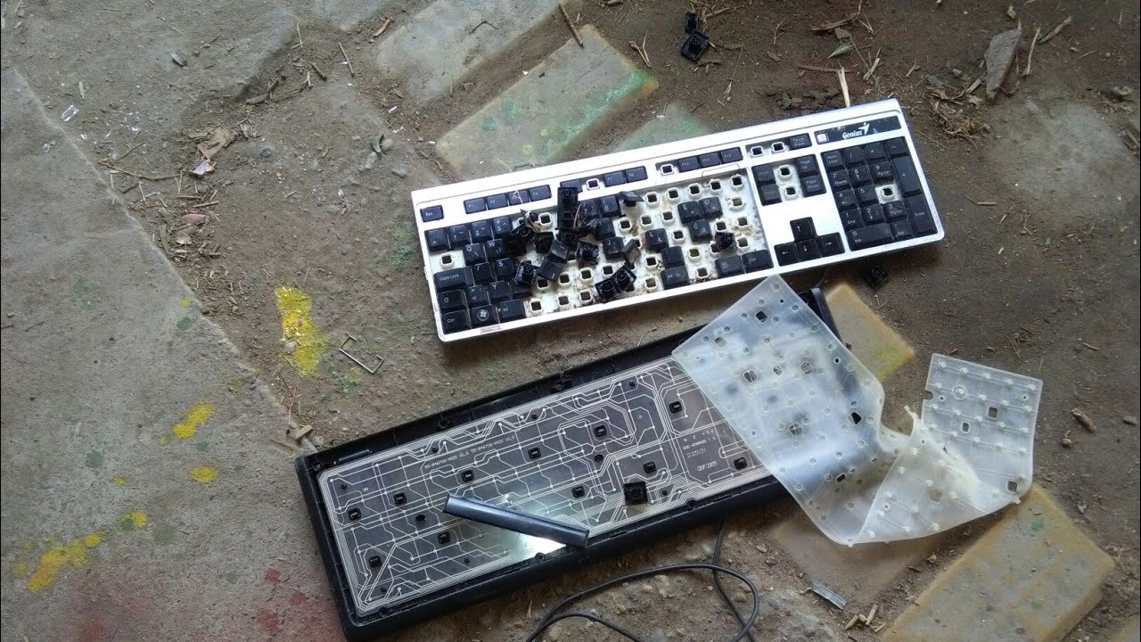 How To Destroy A Keyboard YouTube