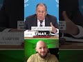 🇷🇺Lavrov reframed the entire 🇺🇦 conflict: not a regional war, #shorts
