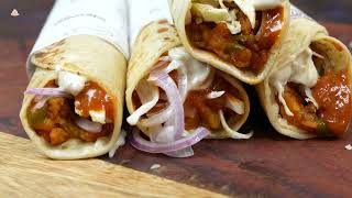 बाजार जैसी वेज फ्रैंकी रोल सबसे आसान रेसिपी Street Style Veg Frankie Roll Recipe