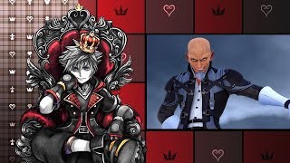 KINGDOM HEARTS 3 - Ansem, Xemnas & Young Xehanort - Battle & Music Montage