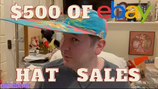$500 in hats resold on eBay - hunt for these hidden thrift store gems! #thriftstorefinds