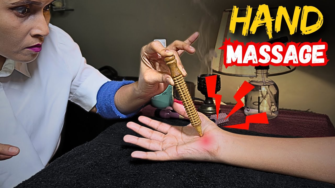 Hand Massage Asmr | This therapy will relief your Hand Tissues Pain | Caregiver Relaxation 