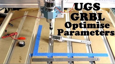 UGS GRBL-asparameters en hoe u deze voor uw machine kunt optimaliseren (eenvoudige leervideo)