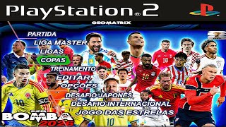 BOMBA PATCH 2026 PS2 ISO COPA DO MUNDO ATUALIZADO JUNHO GEOMATRIX DOWNLOAD GRÁTIS