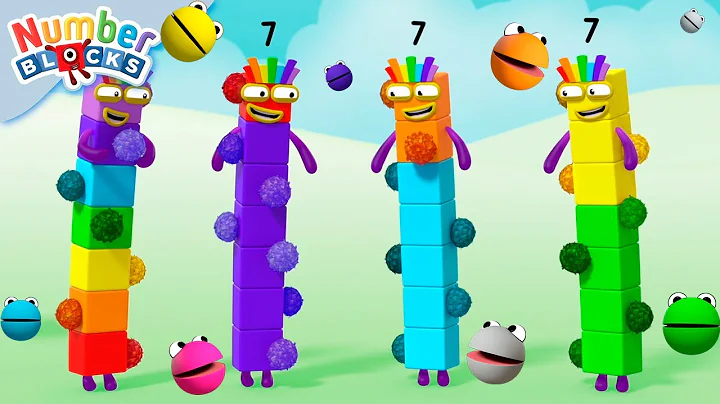 Counting Numberblobs and Fluffies! 🔴🟠🟡🟢🔵 | Counting for Kids | 12345 | @Numberblocks