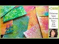 Gel Press Dylusions Spray Ink-alicious! Part 1 by Kate Crane