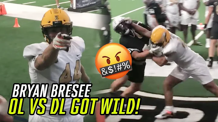 Clemson Commit Bryan Bresee Goes CRAZY At The Open...