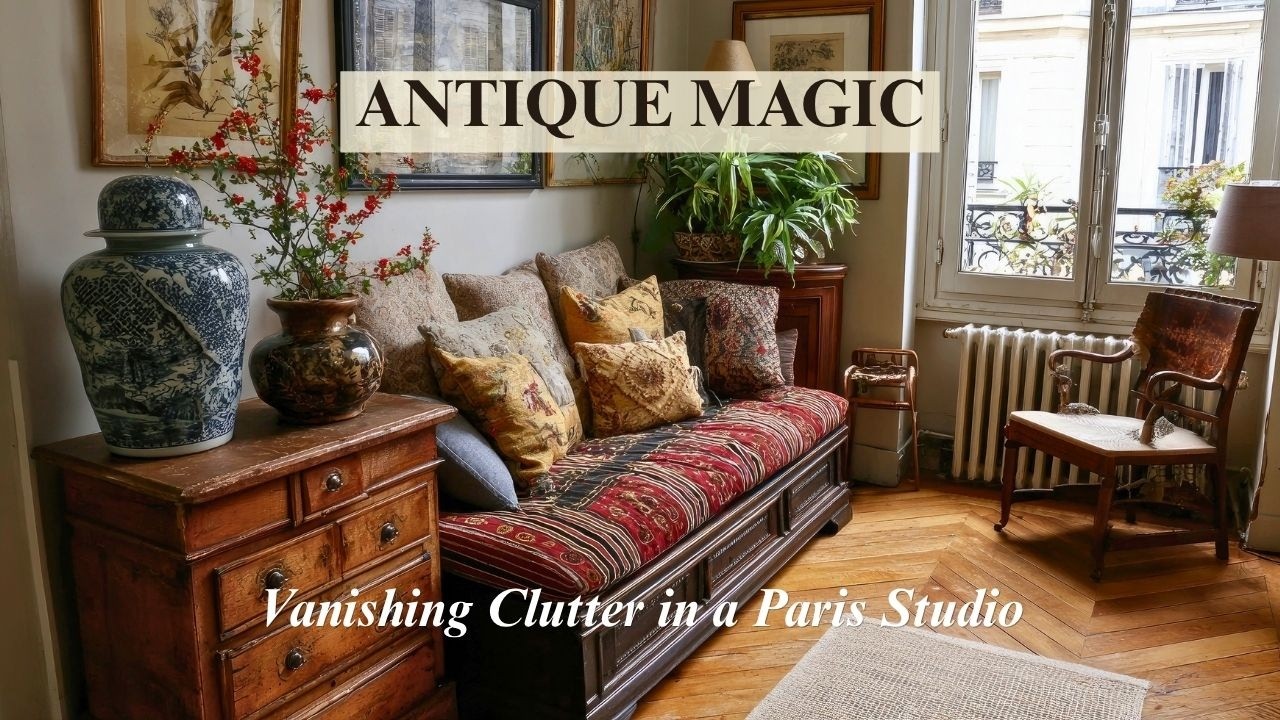 Authentic 18th Century French Antiques: Solving Clutter in a
