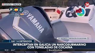 🇪🇸 ESPAÑA | Interceptan en GALICIA un NARCOSUBMARINO con toneladas de COCAINA