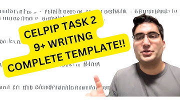 CELPIP WRITING TASK 2 TEMPLATE DETAILED! COMPLETE VERSION. Advanced Vocabulary and Structure.