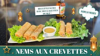 Recette nems aux crevettes simplissime facile