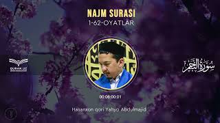 53. NAJM SURASI 1-63-OYATLAR | HASANXON YAHYO ABDULMAJID