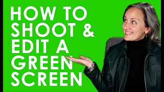 HOW TO SHOOT AND EDIT A GREEN SCREEN - Green Screen In Premiere 2022 - Filmmaking 101