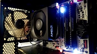 Ryzen 7 1800x meets AMD Wraith Cooler