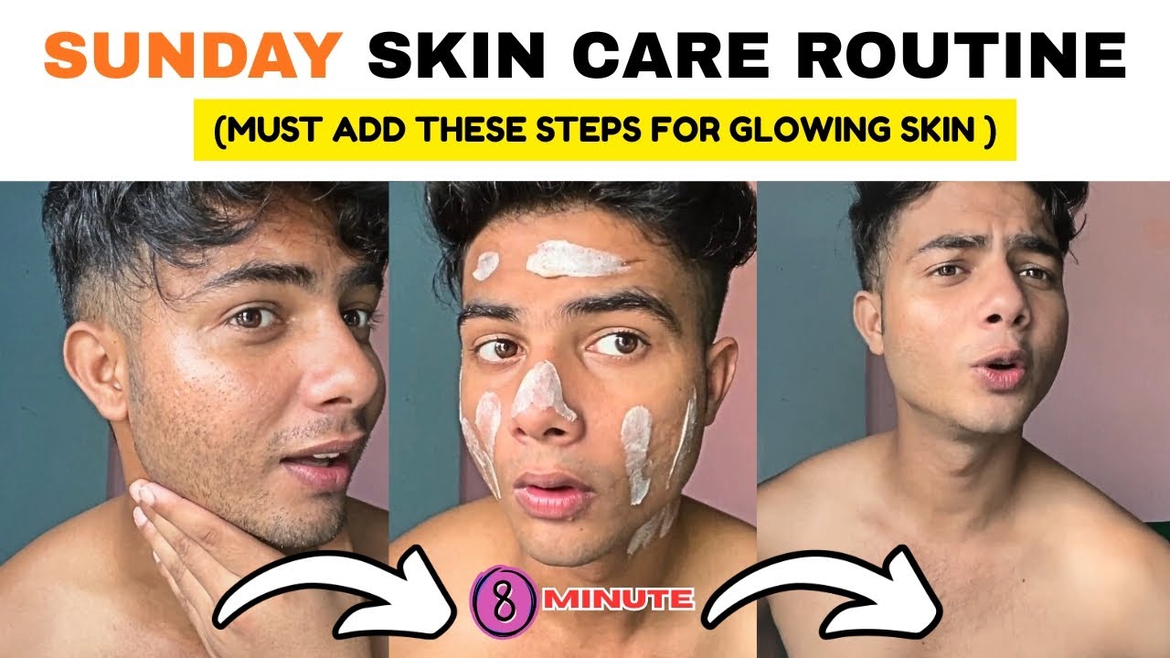 Sunday skin care routine 🧖 | Must watch for glowing skin - YouTube