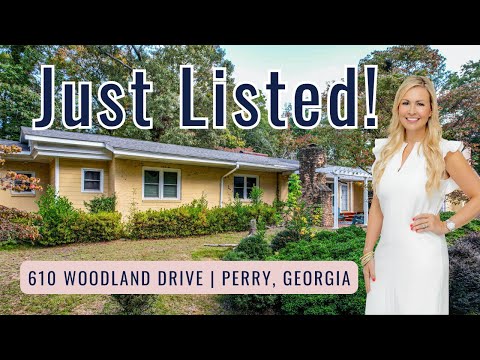 610 Woodland Drive, Perry, GA home video tour