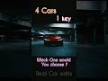 4 Cars 🚗 1 key 🔑