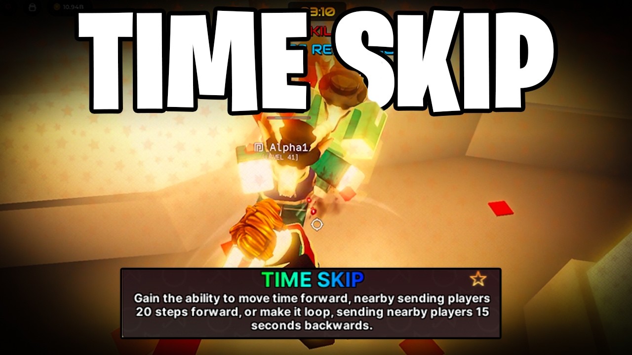 Trying Out *NEW* TIME SKIP Ability in INK GAME (Roblox)