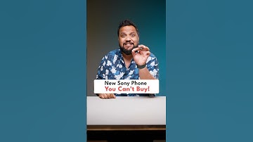 New Sony Phone You Can