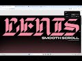 Smooth Scroll Lenis js 16 Day