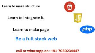 Details Full stack web development courses | phpecho Update