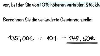 Azubi-Tutorials Zur Prüfungsvorbereitung Für Industriekaufleute - Break-Even-Analyse