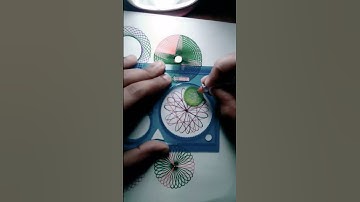 bts song / simple spirograph design #shorts #bts