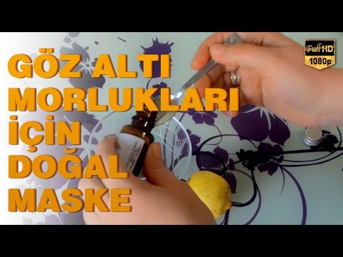 Göz Altı Morlukları İçin Doğal Maske | Cilt Bakımı