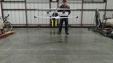 Proto12 being tested indoors for hover test and stability.
