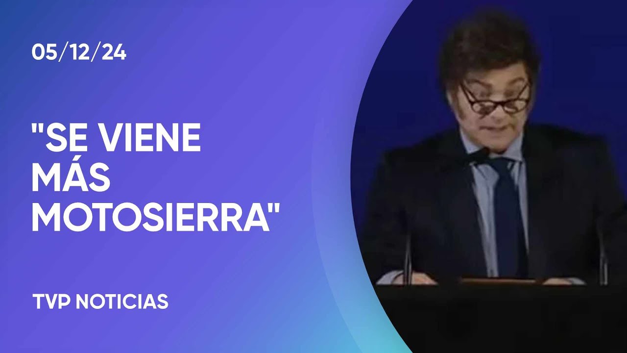 Javier Milei encabezó el encuentro de Líderes de El Cronista en La ...
