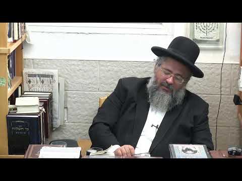 החיד"א -שיעור ערב בהלכה ואגדה אור ל -כז   חשוון תשפ''ב