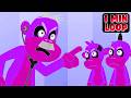 2 MIN LOOP Five Little Monkeys Jumping On The Bed Remix Sound Variations Nursery Rhymes For Kids