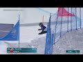 🇨🇳 Yanhong Geng on Course in Women’s Banked Slalom SB-LL2 Final at Milano Cortina 2026 🏔️