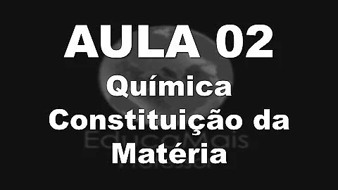 Quais foram as primeiras idéias sobre a constituição da matéria?