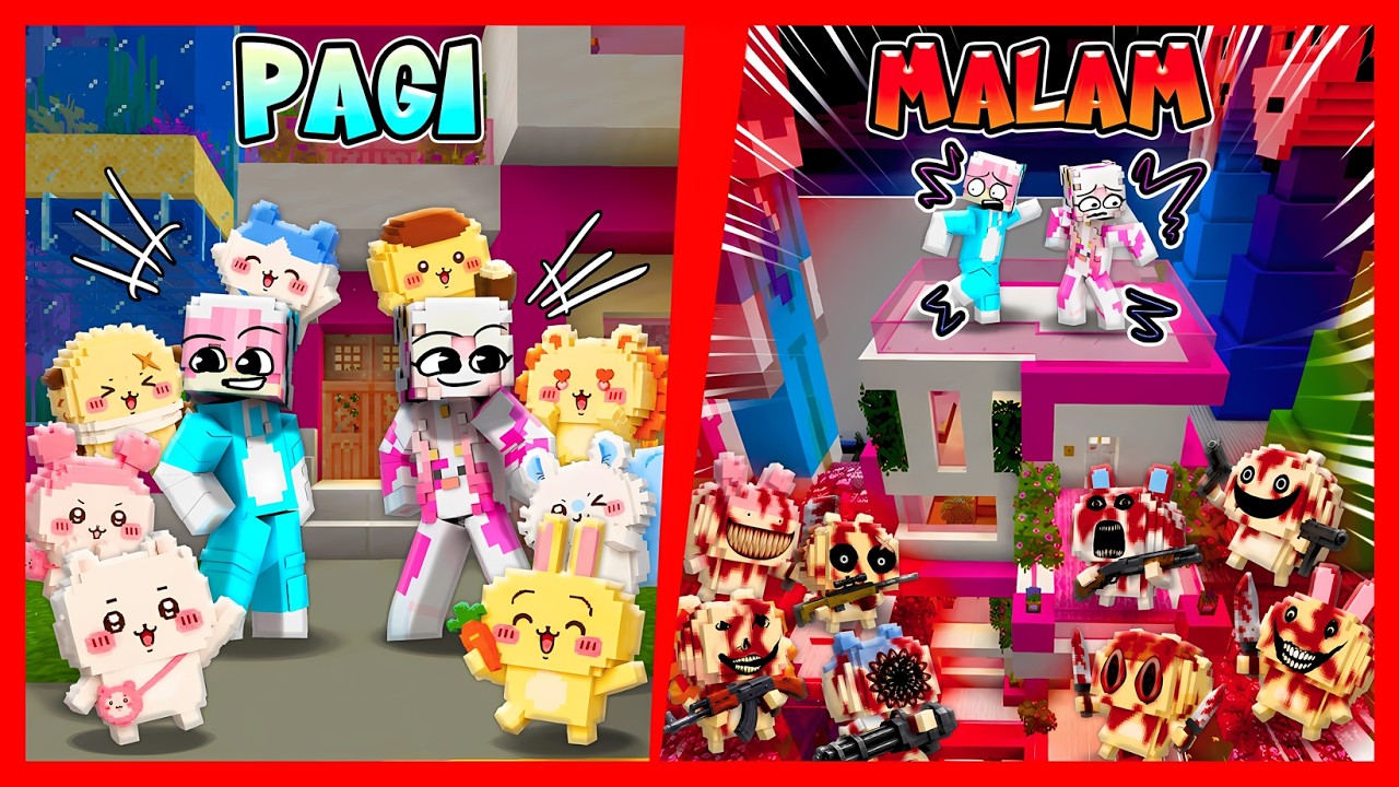 ATUN & MOMON BERMAIN DENGAN MAKHLUK LUCU CHIIKAWA TAPI... !! Feat @sapipurba Minecraft