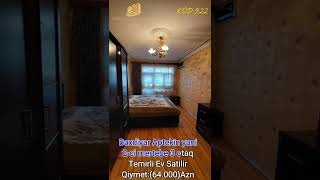 Kod922 Mingecevir Seheri 2 Ci Mertebe 3 Otaq Ev Satiliq Qiymeti 64 Min Manat 0555804645 Islam