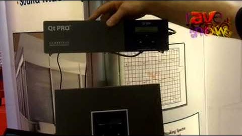 InfoComm 2011: Cambridge Sound Managment Explains Its Sound Masking Product