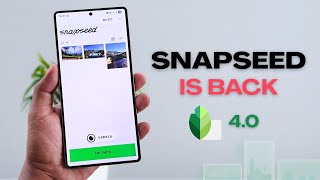 The Best FREE Photo Editor is Back! Snapseed 4.0 screenshot 3