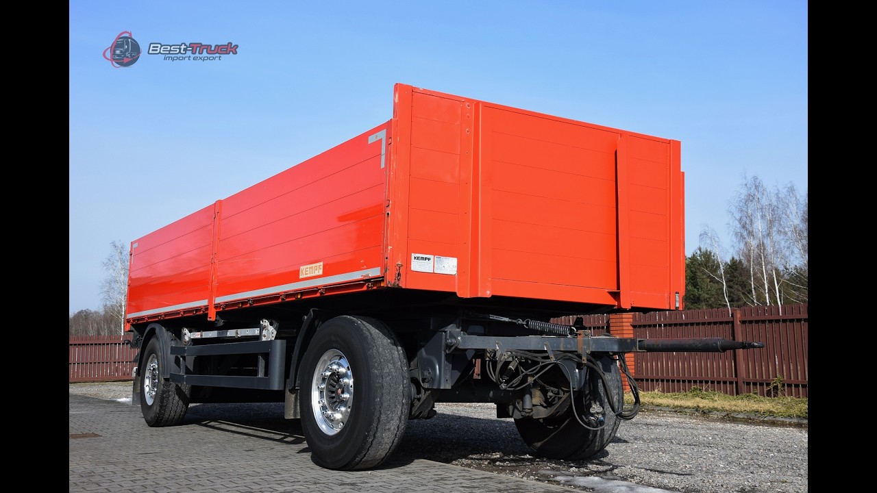 Przyczepa KEMPF PA 18 - LEKKA  / podłoga aluminiowa / 