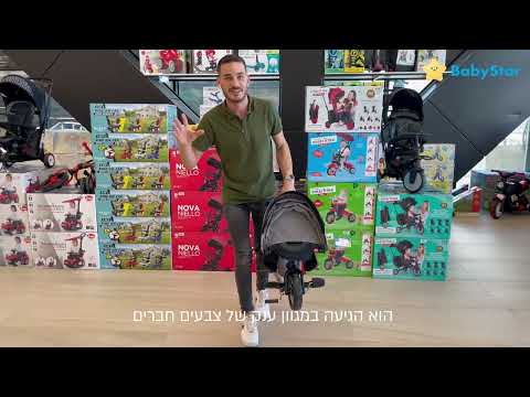 תלת אופן מתקפל NOVA Niello 2022 Q Play