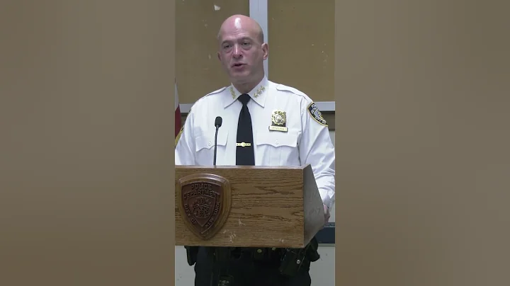 Officials hold press conference after NYPD shooting of man armed with boxcutter #shorts